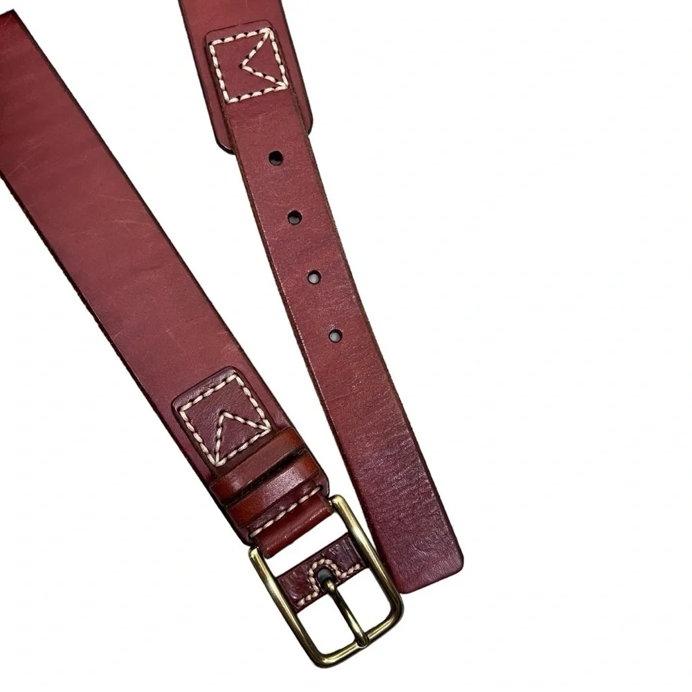 Michael Kors Leather Belt Brown